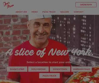Joespizza.it(Joe's Pizza in Los Angeles) Screenshot