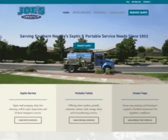 Joessanitation.com(Joe's Sanitation) Screenshot