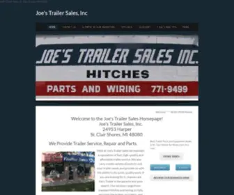 Joestrailersales.net(Joe's Trailer Sales) Screenshot