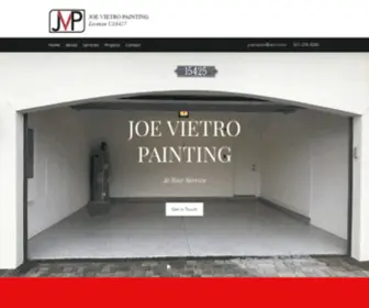 Joevietropainting.com(Painting Contractor) Screenshot