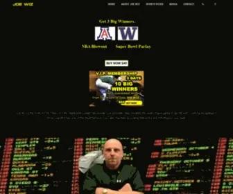 Joewiz.com(College And NFL Football Picks) Screenshot