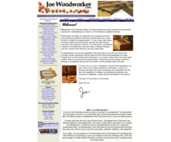 Joewoodworker.com(Joe Woodworker) Screenshot