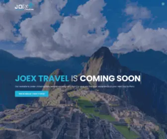 Joextravel.com(Peru Travel) Screenshot