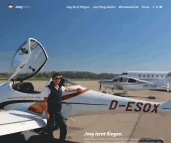 Joey-Lernt-Fliegen.de(Joey lernt fliegen) Screenshot