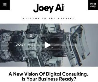 Joeyai.com(A New Vision of Digital Consulting) Screenshot