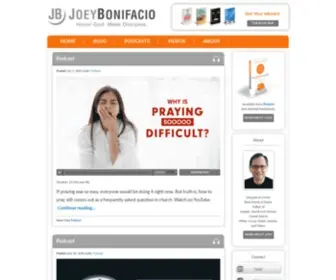 Joeybonifacio.com(Joey Bonifacio) Screenshot