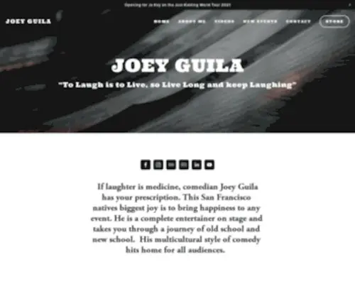 Joeyguila.com(Joey Guila) Screenshot