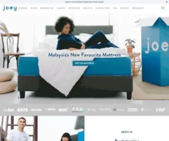 Joeymattress.com(Malaysia's New Favourite Mattress) Screenshot
