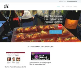 Joeyoukhan.com(Chef Joe Youkhan) Screenshot