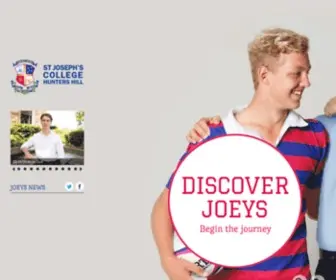 Joeys.org(St Joseph's College) Screenshot