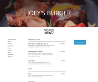 Joeysburger-5000.dk(Joey's Burger) Screenshot