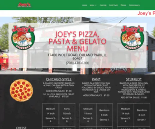 Joeyspizzaorland.com(Joeyspizzaorland) Screenshot