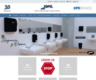 Jofel.com(Jofel Industrial S.A) Screenshot