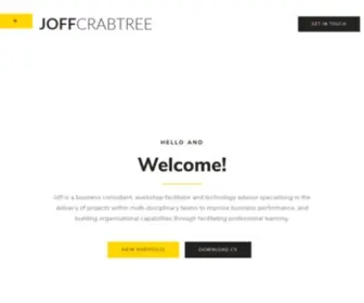 Joffcrabtree.com(Digital experience specialist) Screenshot