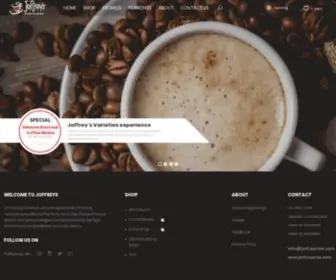 Joffreysme.com(Joffreys Coffee & Tea Company) Screenshot