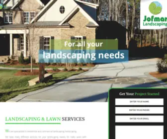 Jofmarlandscaping.com(Jofmar Landscaping) Screenshot