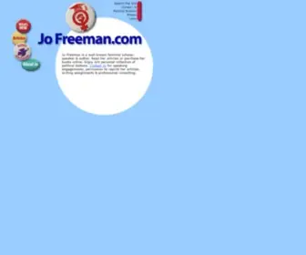 Jofreeman.com(Jo Freeman) Screenshot