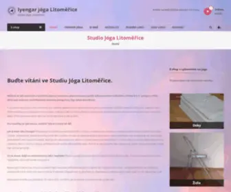 Joga-Litomerice.cz(Studio Jóga Litoměřice) Screenshot