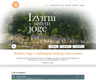 Joga-Novomesto.org(Joga Novomesto) Screenshot