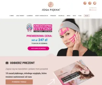 Jogapiekna.com(JOGA PIĘKNA) Screenshot