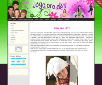 Jogaprodeti.cz(Úvod) Screenshot