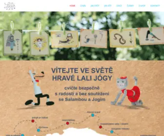 Jogasdetmi.cz(Joga s detmi) Screenshot