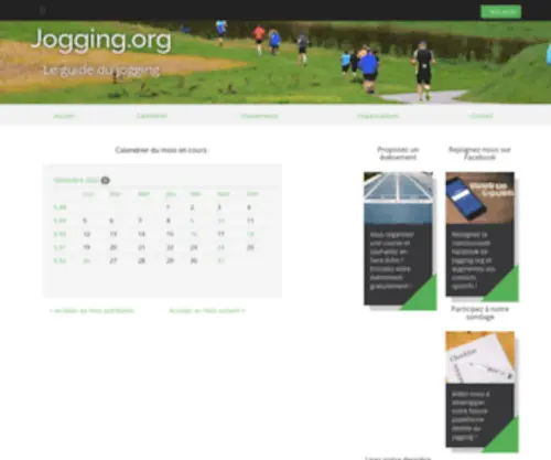 Jogging.org(Accueil) Screenshot