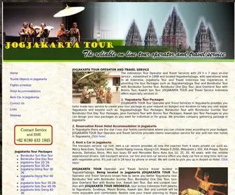 Jogjakartatour.com(Visit Yogyakarta with Borobudur Tour) Screenshot