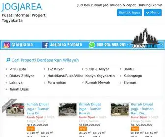 Jogjarea.com(Jogjarea Pusat Informasi Rumah Dijual Jogja) Screenshot