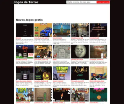 Jogodeterror.com.br(Zumbi) Screenshot