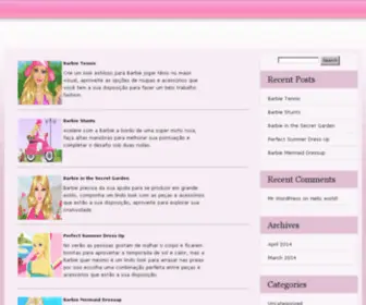 Jogos-Dabarbie.net(Jogos da barbie) Screenshot