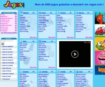 Jogos.com(Mais de 5000 jogos gratuitos a descobrir em) Screenshot