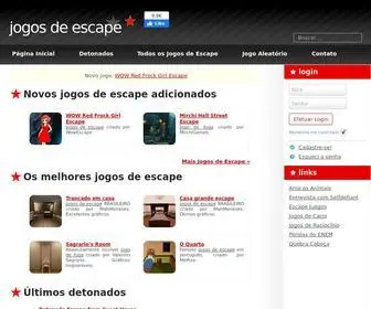 Jogosdefuga.com.br(Jogos de Escape e Jogos de Fuga) Screenshot