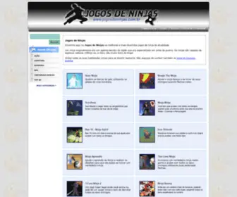 Jogosdeninjas.com.br(Jogos de Ninjas) Screenshot