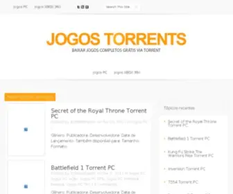 Jogostorrents.com Screenshot