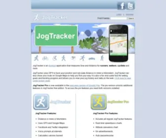 Jogtracker.com(Run, walk, bike tracker for Android phones) Screenshot