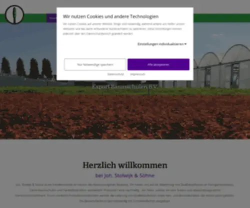 Joh-Stolwijk.nl(Joh. Stolwijk & Söhne) Screenshot