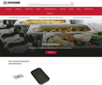 Johamm.co.uk(Bar And Catering Supplies) Screenshot