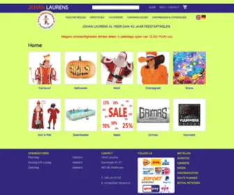 Johan-Laurens.nl(Webshop Johan) Screenshot