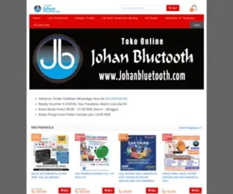 Johanbluetooth.com(Toko Online Johan Bluetooth) Screenshot