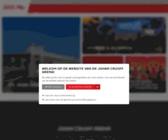 JohancruijFfarena.nl(Johan Cruijff ArenA) Screenshot