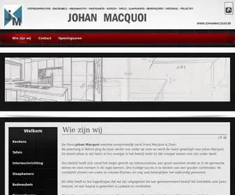 Johanmacquoi.be(Wie zijn wij) Screenshot