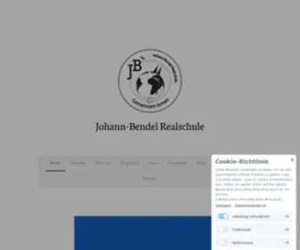 Johann-Bendel-Realschule.de(Startseite) Screenshot