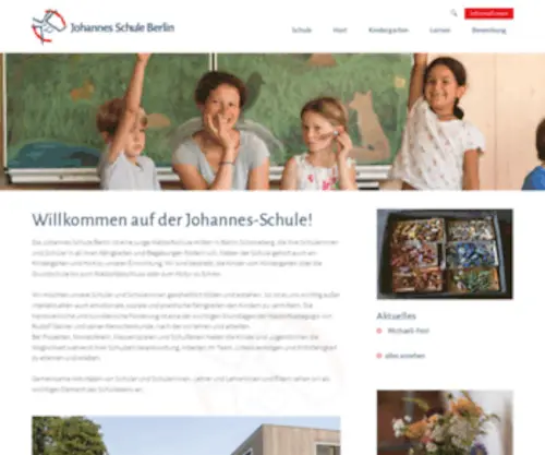 Johannes-Schule-Berlin.de(Johannes Schule Berlin) Screenshot