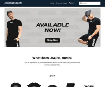 Johannesbartl.com(Create an Ecommerce Website and Sell Online) Screenshot