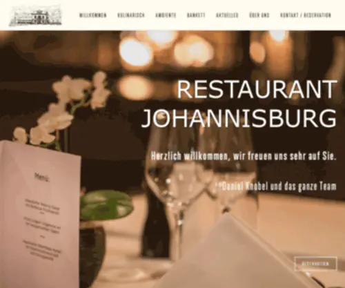 Johannisburg.ch(Restaurant Johannisburg) Screenshot