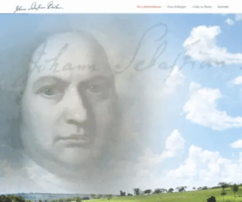 Johannsebastian.de(Johann Sebastian Bach) Screenshot