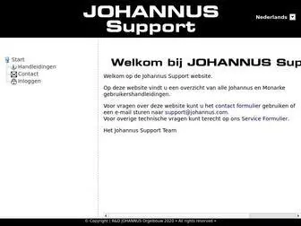 Johannussupport.com(Johannus Support) Screenshot