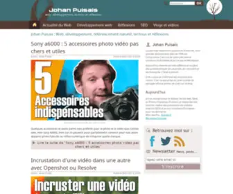 Johanpuisais.com(Développement web) Screenshot