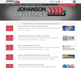 Johansondielectrics.com(Johanson Dielectrics) Screenshot